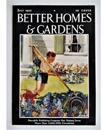 1932 JUL antique BETTER HOMES and GARDENS MAGAZINE mowing garden art HOU... - £22.48 GBP