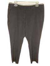 Liz Claiborne Petite Emma Ankle Pants Size 14P Black 34 x 24.5 EUC - £7.65 GBP