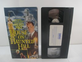 House on Haunted Hill VHS Tape Vincent Price Horror 1990 Goodtimes - £5.19 GBP
