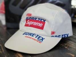 Supreme Gore-Tex Polartec Long Bill Camp Hat Off-White Box Logo Flex-fit... - £70.78 GBP