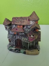 East West Distributing Co. Halloween House Cottage Witch Ghost Village L... - £80.60 GBP
