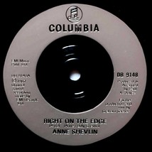 Anne Shevlin - Right on the Edge / Lyric of Your Love [7" 45 rpm] UK Import PS image 2