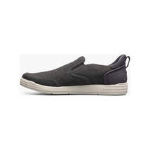 Nunn Bush KORE City Walk EZ Canvas Moc Toe Slip On Shoes Cement Canvas 85119-031 image 7