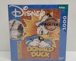 Disney Photomosaics Donald Duck Puzzle 1000 Pieces New Sealed Buffalo Games - £71.83 GBP