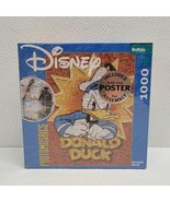 Disney Photomosaics Donald Duck Puzzle 1000 Pieces New Sealed Buffalo Games - £70.83 GBP
