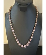Vtg Murano Moretti Millefiori Attributed   Graduated Bead Necklace 26” J227 - $2,449.97 MXN