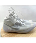 Nike Fury Wrestling Shoes Mens Size 11.5 White Silver Metallic MMA Comba... - €50,98 EUR