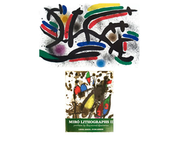 Bundle- 2 Assorted Joan Miro Volume II and unsigned Lithographs - £739.56 GBP