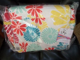 Ju-Ju-Be Better Be Messenger Diaper Bag Flower Power NEW - £108.84 GBP