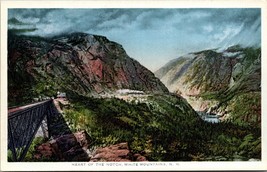 Railroad Bridge Heart of the Notch White Mountains NH UNP WB Postcard L4 - £3.22 GBP