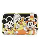Disney Mickey &amp; Friends Candy Corn Zip Around Wallet - £47.76 GBP
