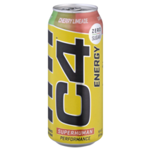 C4 Original On the Go Carbonated Explosive Energy Drink Cherry Limeade, 6 Cans - £21.22 GBP