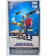 Iron Eagle Sealed VHS Tape HTF Rare Brand New Factory Sealed Water Mark. - $92.57