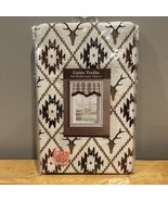 Cabin Trellis Rustic Valance Hunting DEER ANTLERS Cream 58x18&quot; Man Cave ... - $371.21 MXN