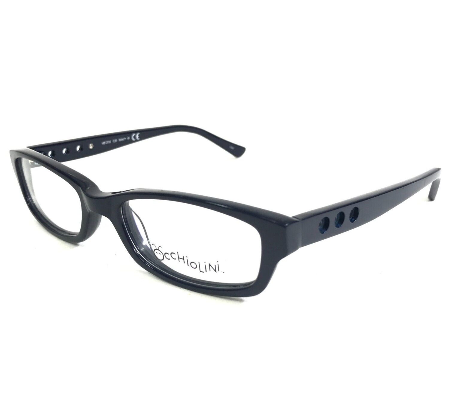 Occhiolini Kinder Brille Rahmen OCCHI 2017 Marine N Blau Rechteckig 45-1... - £26.05 GBP