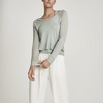 Reiss Sage Ada Double Layer Soft Jersey Top Size XS - £37.84 GBP