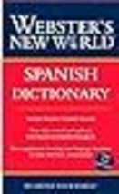 Webster&#39;s New World Spanish Dictionary - £9.72 GBP