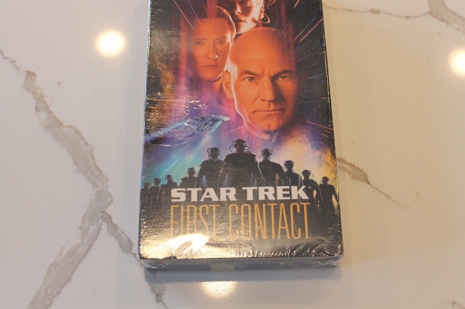 Vtg 1997 Star Trek first contact VHS 09736332433 sealed watermark minor ... - $99.99