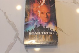 Vtg 1997 Star Trek first contact VHS 09736332433 sealed watermark minor damage - £79.92 GBP