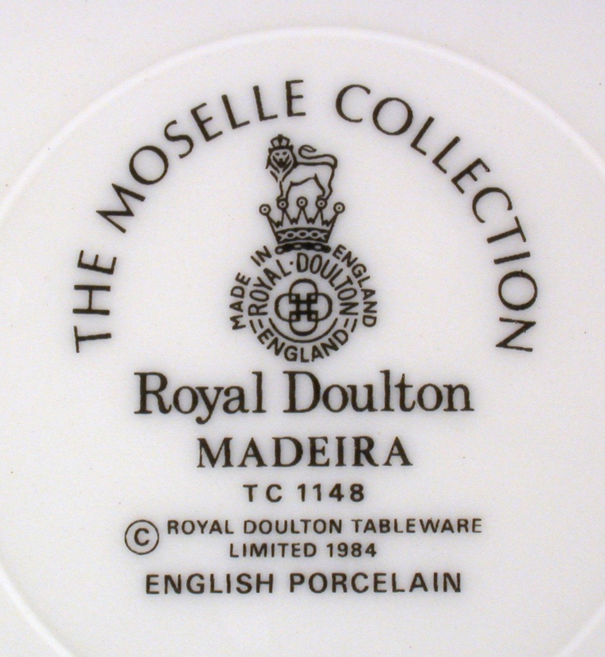 Royal Doulton Madeira Dinner Plate TC1148 The Moselle Collection New Item image 3