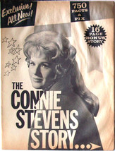 Connie Stevens ~ One (1) B&amp;W Sixteen-Page Article From 1962 ~ Clippings - £7.72 GBP