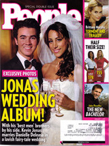JONAS WEDDING ALBUM @ PEOPLE Magazine 1/25/10 - £3.08 GBP