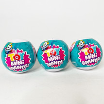 Mini Brands 5 Surprise Toy Capsule Collectible Toy By Zuru Set Of 3 New - £25.97 GBP