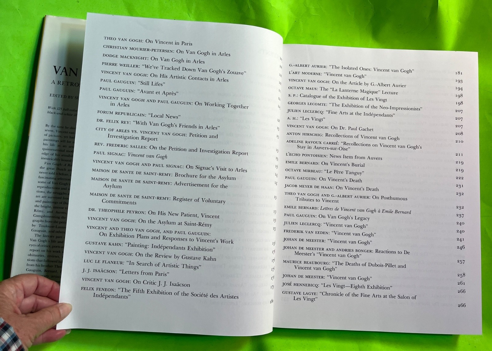 Vtg Van Gogh: A Retrospective by Susan Alyson Stein (HCDJ 1986) Item image 5