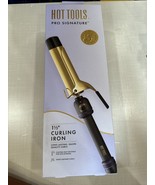 Hot Tools Pro Signature 24K Gold Curling Iron Long-Lasting Defined Curls... - £15.43 GBP