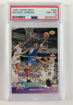 1992-93 Upper Deck Michael Jordan #425 All-Star Chicago Bulls - PSA 8 - NM-MT - £27.68 GBP