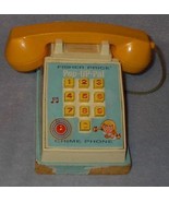 Vintage Fisher Price Pop Up Pal Phone Telephone no. 150 - $27.37 CAD