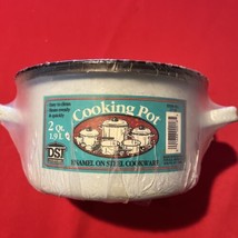 2 Quart Enamel On steel Cooking Pot - $23.38