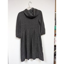 Alyx Sweater Dress Size M Black Gray 3/4 Sleeves Womens - £11.79 GBP