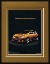 2009 Toyota Matrix Framed 11x14 ORIGINAL Vintage Advertisement - £27.86 GBP