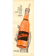 Nesbitt’s Orange 1956 half-page magazine ad - $4.00