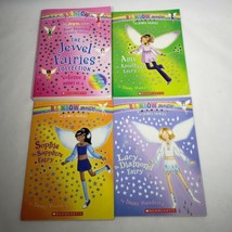 Lot of 7 Rainbow Magic The Jewel Fairies Books #1-7 Daisy Meadows Complete EUC - £17.54 GBP