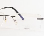 Opdo Lunettes 7478-2 Vert Olive Unique Rare sans Bordures Lunettes 49-17... - $96.04