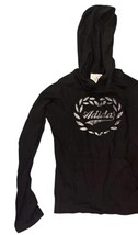 Adidas Women’s Hoodies Lot of 2 Black Pullover Graphic Size S & L image 9