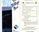 Vail Village Inn Brochure and Rate Sheet 1965 Vail Colorado  - $31.76