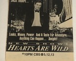 Hearts Are Wild Tv Guide Print Ad David Beecroft TPA11 - $5.93
