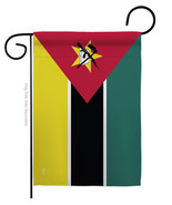 Mozambique Garden Flag Nationality 13 X18.5 Double-Sided House Banner - £15.70 GBP