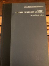 Studies in Modern Algebra Maa Studies in Mathematics Volume 2 - £19.34 GBP