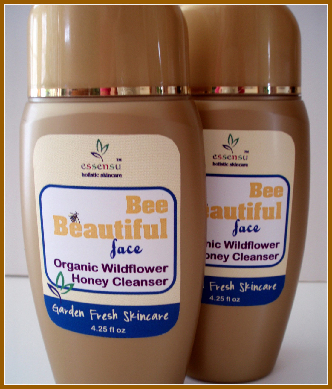 Bee Beautiful Organic Wildflower Honey Facial Cleanser - 4.25 oz - £12.53 GBP