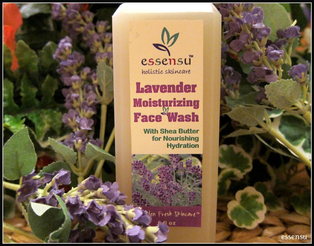 Pure Lavender Moisturizing Organic Face Wash - 6 oz Vegan No Parabens - £14.94 GBP