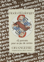 &quot;Playing Card&quot; by Graciela Rodo Boulanger Lithograph 28&quot;x20&quot; - $49.57