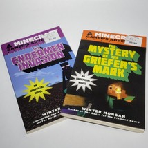 Lot of 2: An Unofficial Minecraft Gamer&#39;s Adventure Books #2 and #3 TPB - £3.94 GBP