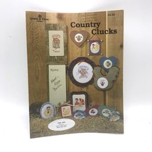 Vintage Cross Stitch Patterns, Country Clucks Leaflet 8, 1983 Yarn Tree ... - $10.70