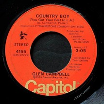 Glen Campbell - Country Boy (You&#39;ve Got Your Feet in L. A.) / Record Collector&#39;s - £0.88 GBP