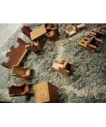 Vintage Miniature Dollhouse Furniture Assorted Dollhouse  Crafts - $22.43 CAD