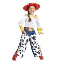 Girl&#39;s Disney Store Toy Story Jessie Cowgirl Costume Size 5/6 NWT - £27.68 GBP